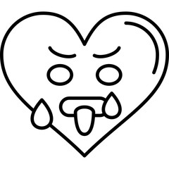 Hot Heart Icon