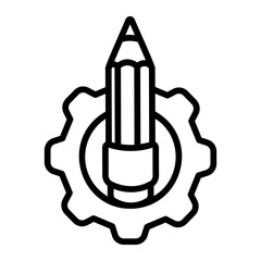 pencil Line Icon