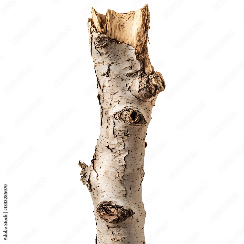 Poster tree isolated on white background ,tree with clipping path