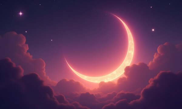 Celestial Portrait of Hesperus, the Evening Star, Glowing in Twilight