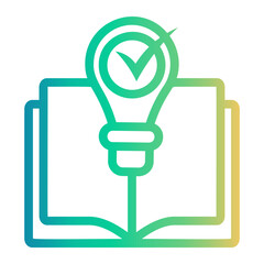 idea Line Gradient Icon