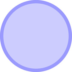 Cute Round Frame Element Set