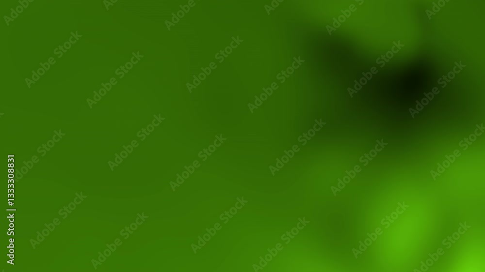 Aufkleber a vibrant green abstract background with soft gradients, creating a natural and calming atmosphere.