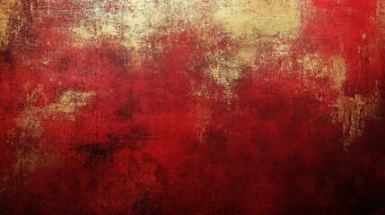 Fototapeta premium Vintage Red Grunge Texture Background for Creative Projects