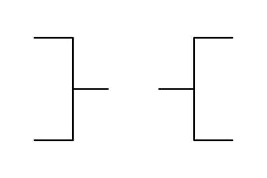 Simple black tournament bracket template for 4 teams isolated on white