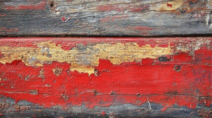 Old Colorful Grunge Textured Wooden Background with Vibrant Layers