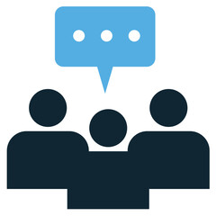 socializing icon vector symbolizing people, connection, and interaction. Great for networking, events, and digital communication projects.