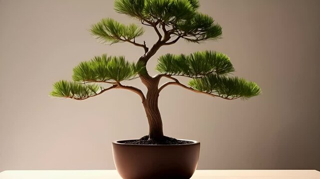 bonsai tree in pot