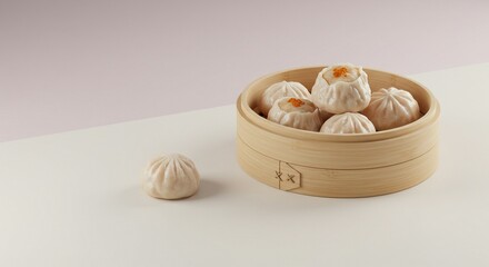 Delight in these perfectly steamed dimsum, the highlight of any dimsum-themed event whether it's a dimsum brunch, Asian food festival, or a cozy dumpling night. A flavorful celebration in every bite