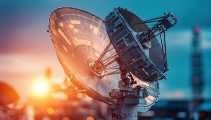 Satellite communication enabling realtime data transfer between international research stations, Satellite Technology, Expansive and critical