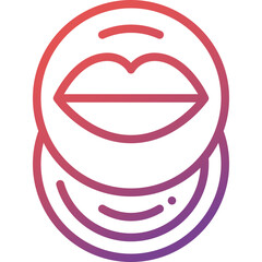 balm gradient line icon