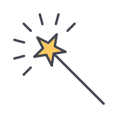 Wand Vector Icon