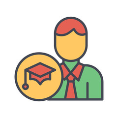 Academic Advisor Vector Icon