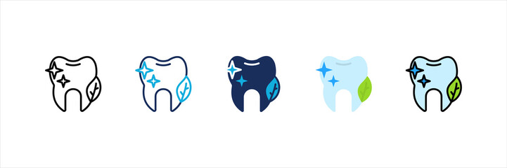 Clean And Fresh Multi Style Icon Set