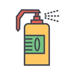 Bear spray Vector Icon