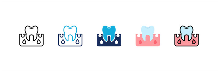 Abscess Multi Style Icon Set