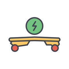 skateboard icon design