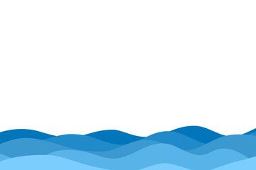 blue wave background