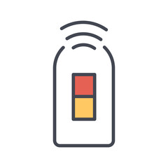 Fototapeta premium Smart Light Switch Vector Icon