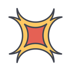 Biohazard symbol Vector Icon