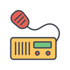 CB Radio Vector Icon