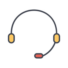 Headphones Vector Icon