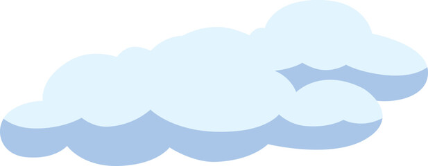 Cartoon Cloud Vector  Illustration