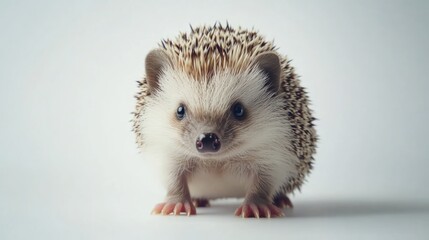 Adorable Hedgehog with Spiky Quills