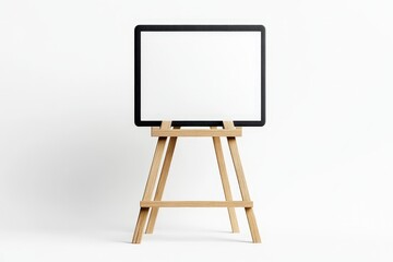 Blank Metallic Billboard Stand Mockup for Advertising or Display