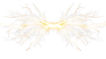 Obraz premium Dynamic Electric Lightning Display for Abstract Energy Background and Motion Effects