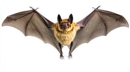 A Close Up View of a Bat In Flight