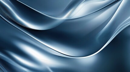 Fototapeta premium Smooth Grey Abstract Background with Flowing Lines and Soft Textures
