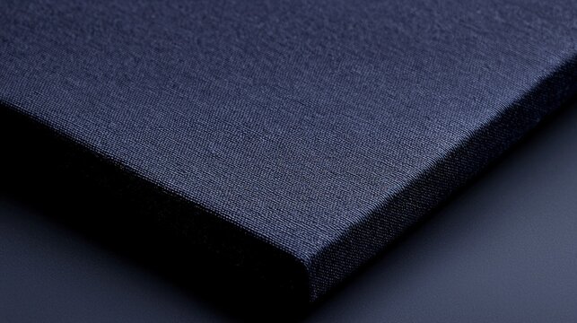 Dark Blue Canvas Texture  Close up  High Resolution   Background  Fabric  Design  Art