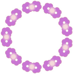 purple abstract decoration pattern with gradient light