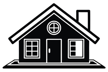 Web Home Icon Set Flat House Symbols for Websites & Apps