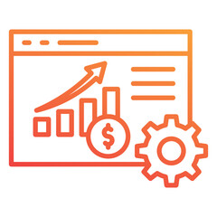 Digital Asset Management Icon