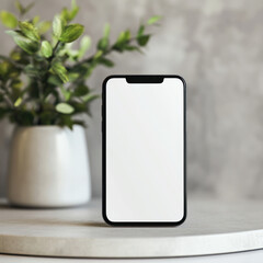 mobile phone on wooden table