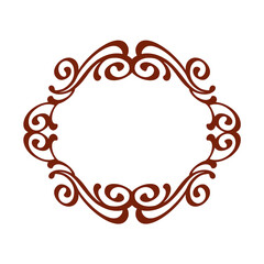 1105.eps decorative frame for your design