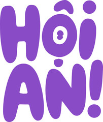 Obraz premium Hoi An Sticker.