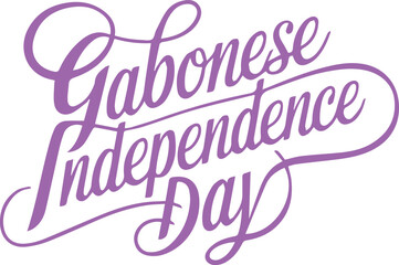 Fototapeta premium Gabonese Independence Day.