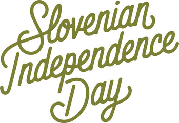 Slovenian Independence Day.