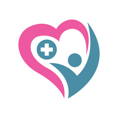 Healthy center logo design