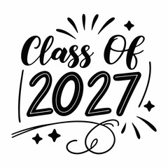 Class of 2027 Senior Year Graphic Design