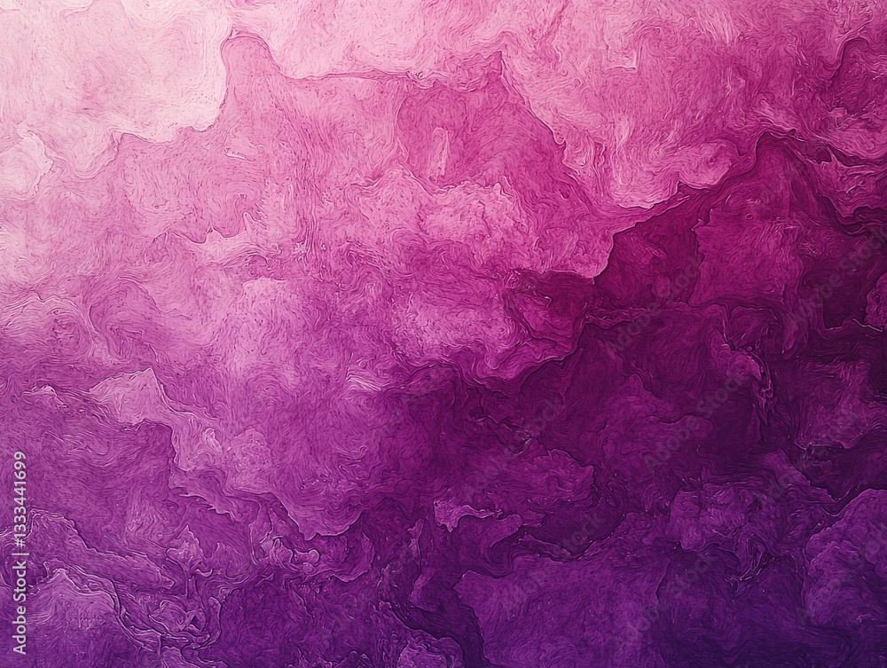 Poster a gradient of purple hues blending softly, creating an abstract, textured background with a calming 