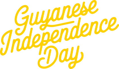Guyanese Independence Day.