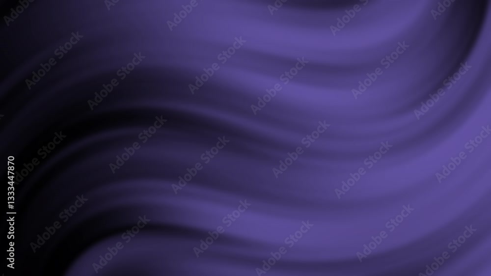 Poster a smooth, undulating abstract background in shades of purple, creating a sense of depth and fluidity