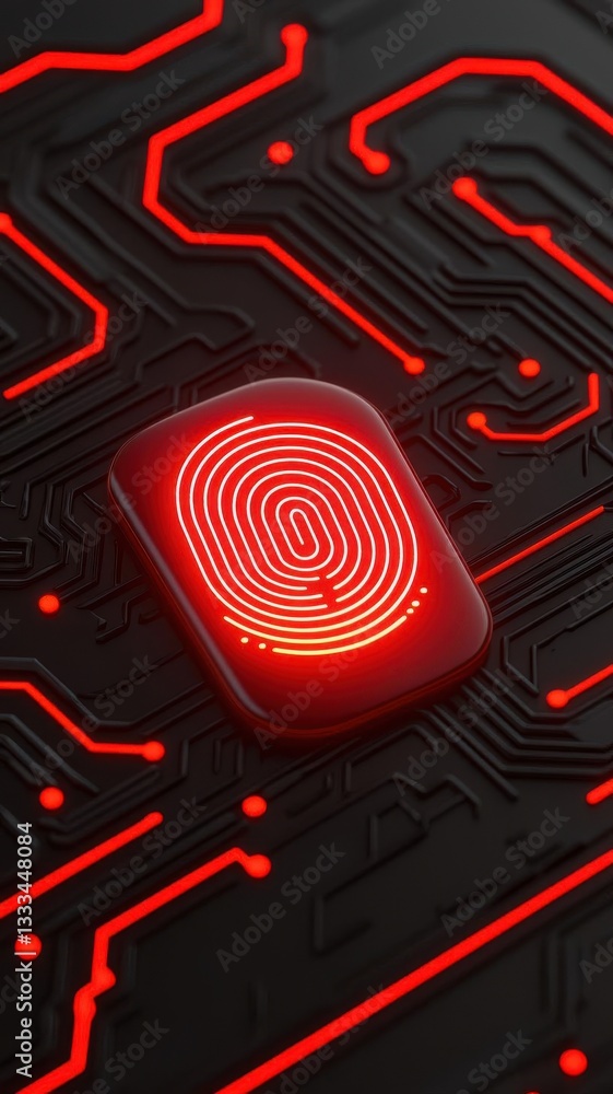 Poster big data cybersecurity access control privacy protection. cybersecurity fingerprint recognition, adv