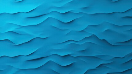 Obraz premium Waves of Azure: An abstract, textured background of undulating azure waves, capturing the soothing essence of the ocean and inviting a sense of calm and depth.