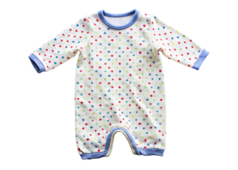 baby romper clipart image on transparent background