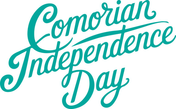 Comorian Independence Day.